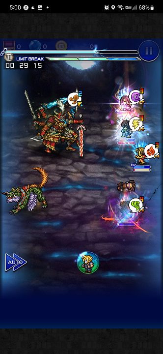 FFRK 彷徨＋ギルガメッシュ 550 FF7