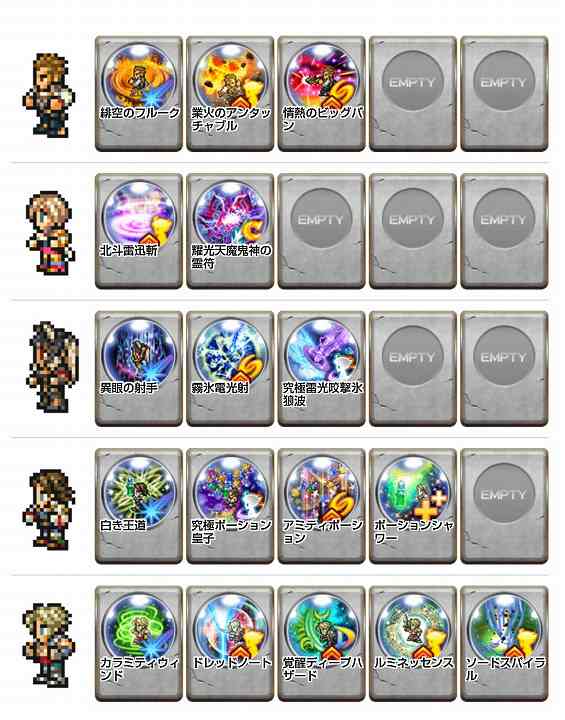 FFRK 迷宮シュミハザ 攻略クリア 30秒切り