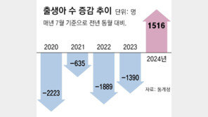 출생아 수 8% 깜짝 반등… 17년만에 최대폭