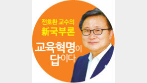 [전호환 교수의 新국부론]<2>수도권 땅값·집값 폭등, 해법은 교육균형발전에 있다