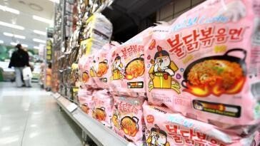 라면, 김밥, 떡볶이 등 K분식 ‘3총사’ 4년만에 수출 2배