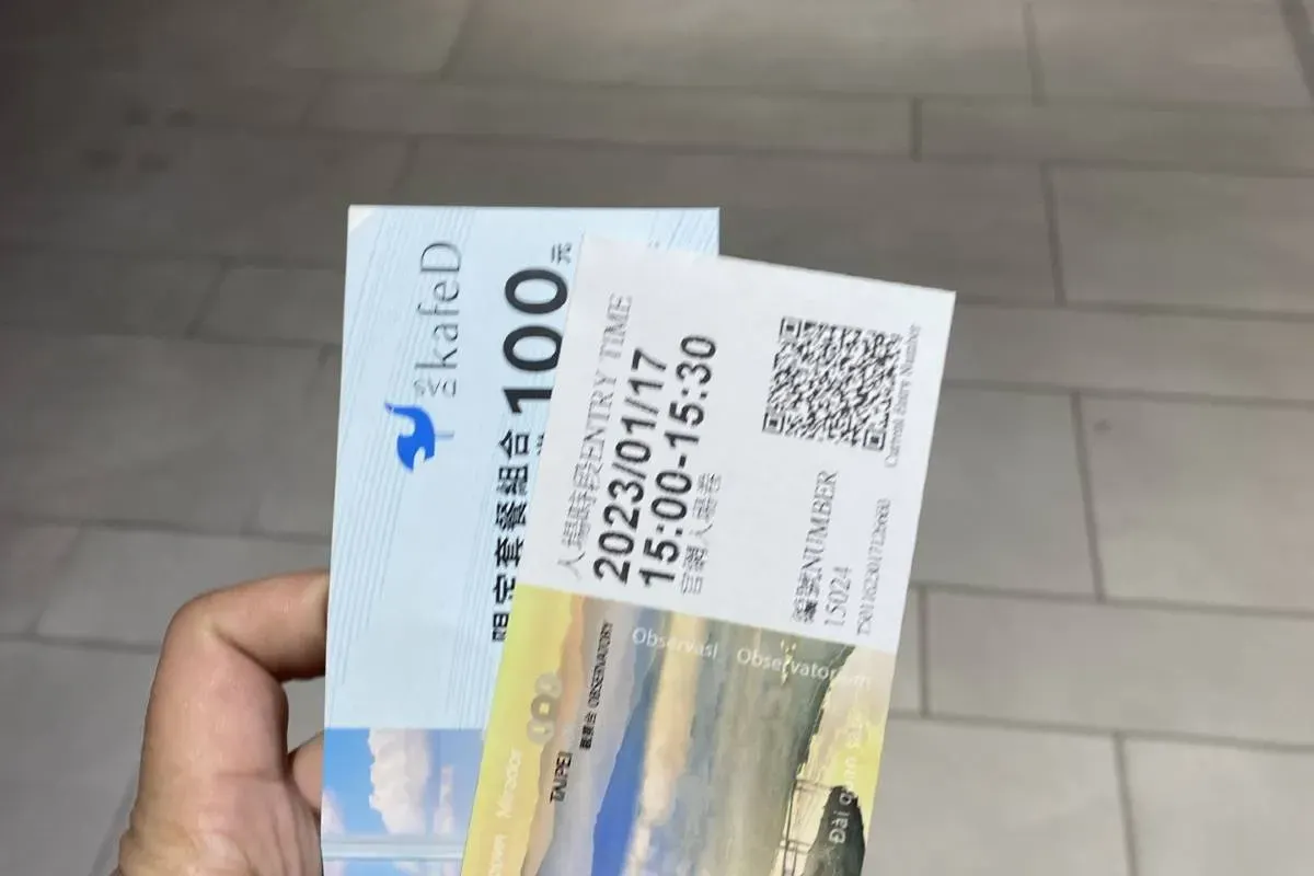 Tiket Taipei 101 untuk Turis Asing