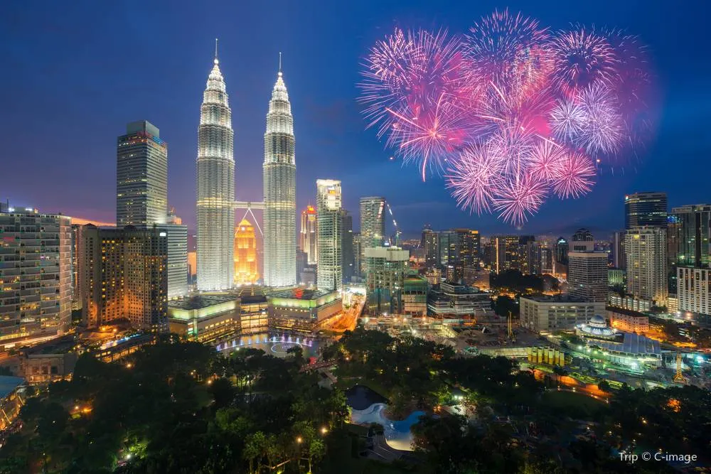 Petronas Twin Towers in Kuala Lumpur