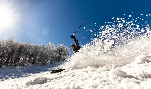 Skiing at Roundtop Mountain Resort