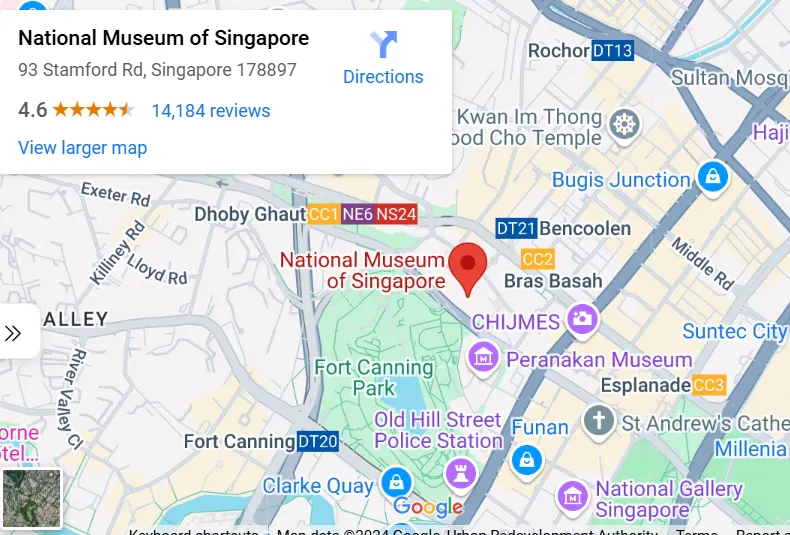 How to get to National Museum of Singapore