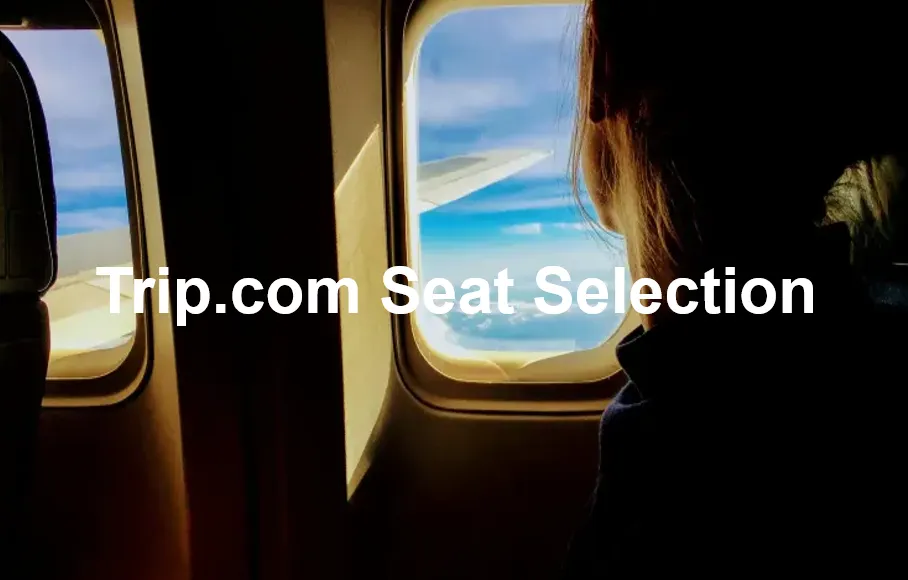 Trip.com Seat Selection