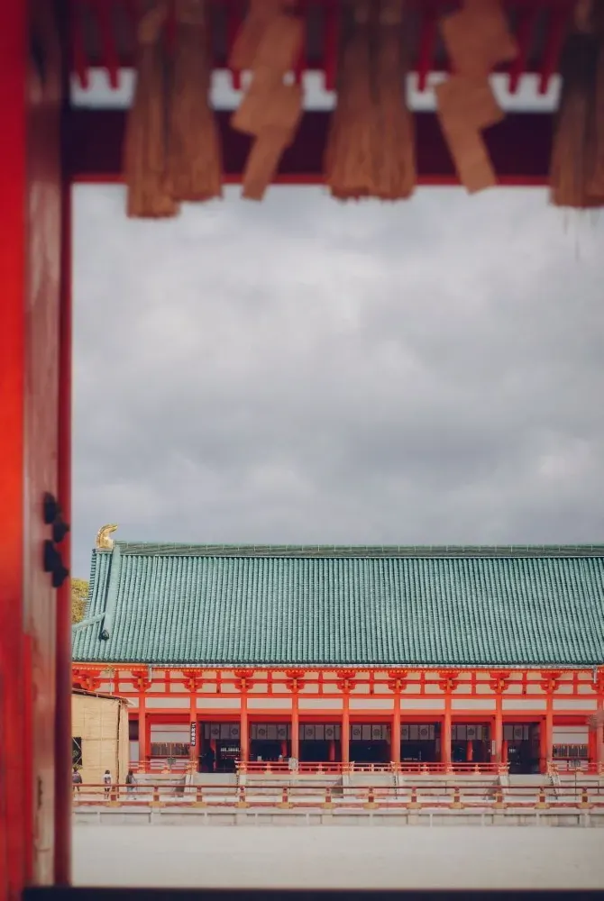 kyoto temple - A charming garden