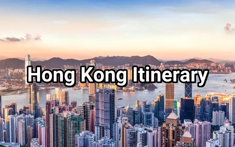 Hong Kong itinerary