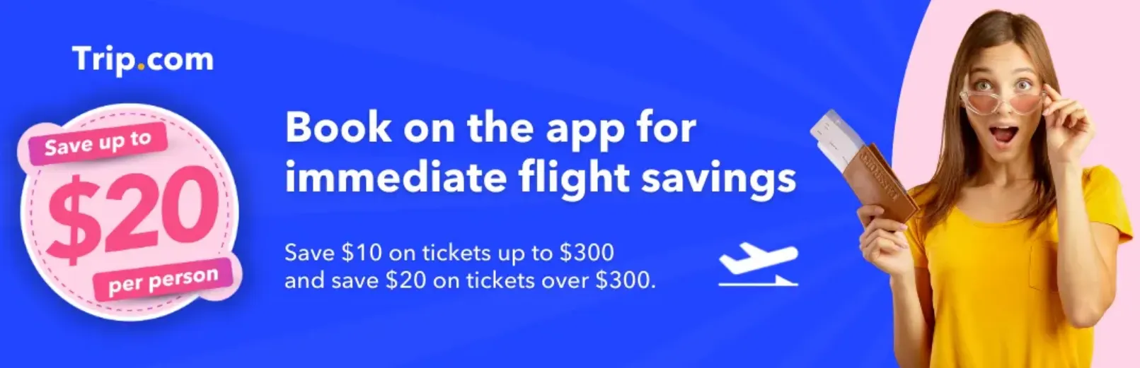 Trip.com Flight Promo Code: App Flight Offer