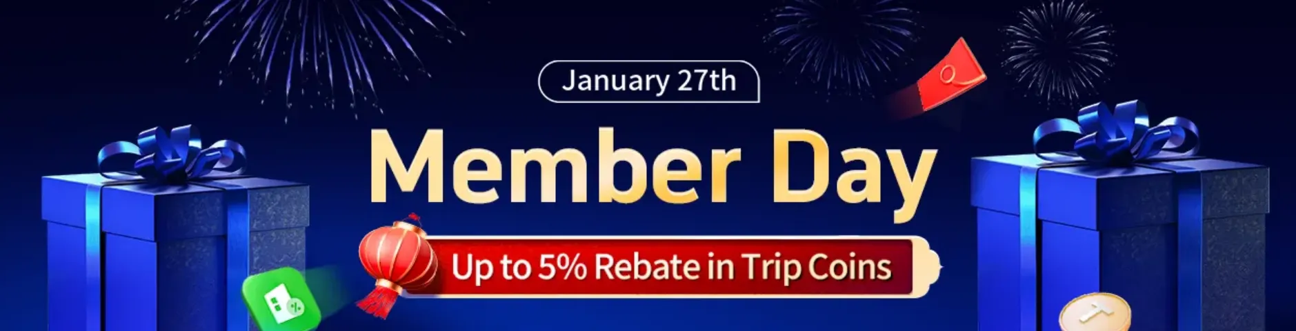 Trip.com Promo Code Singapore: Member Day promotion