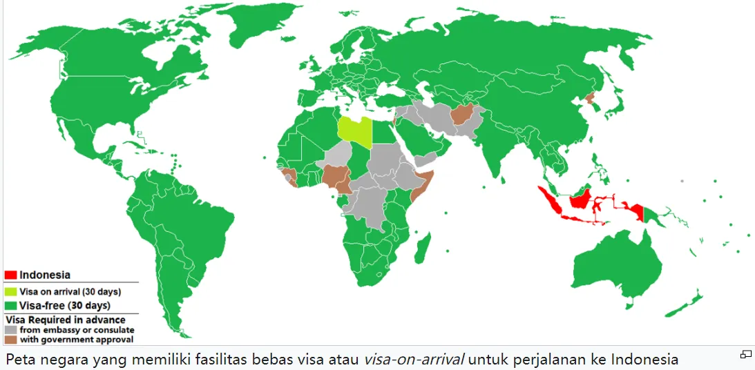 Apakah Anda perlu Visa Indonesia?