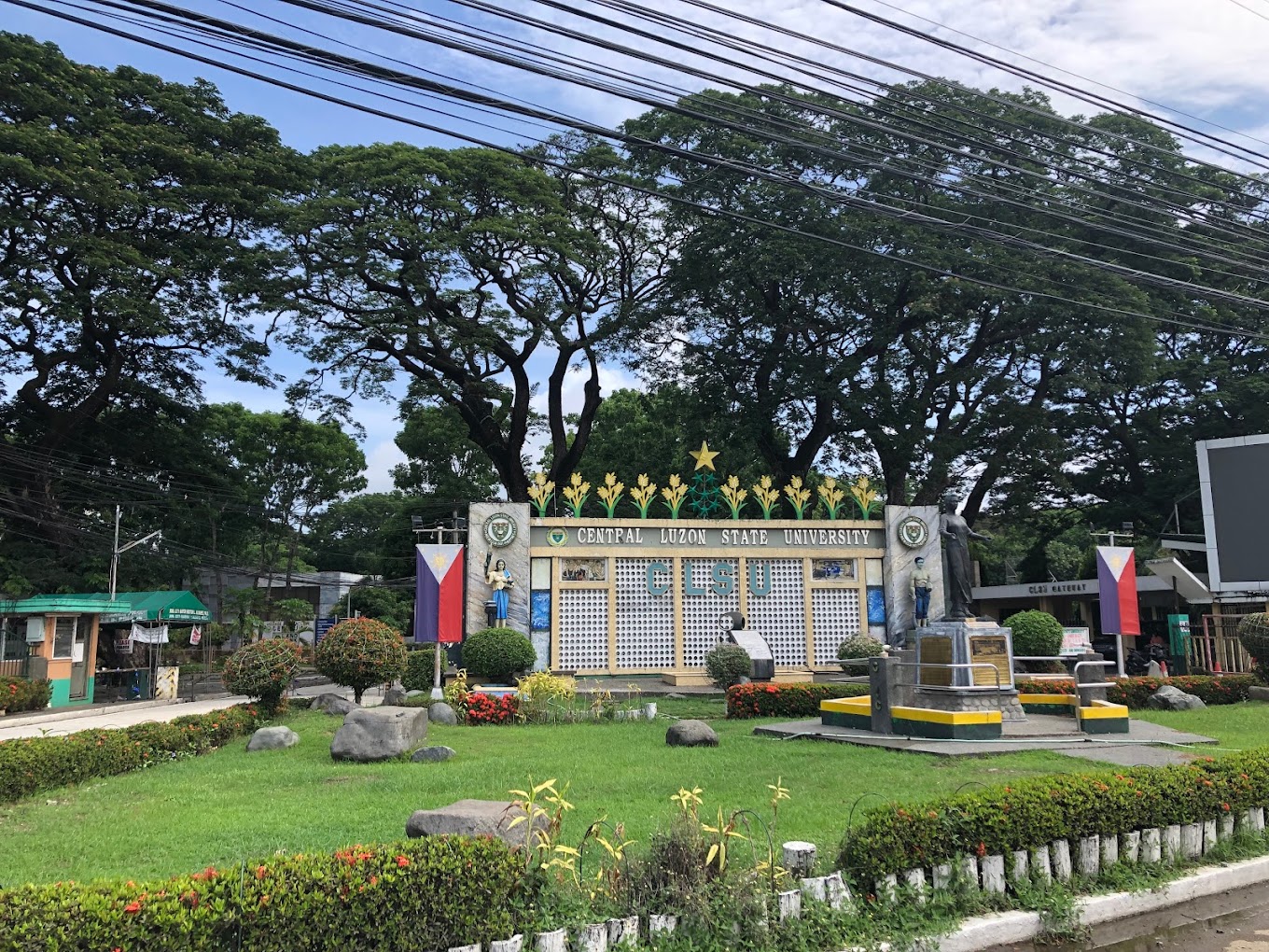 The beautiful campus of Central Luzon State University in Science City of Munoz