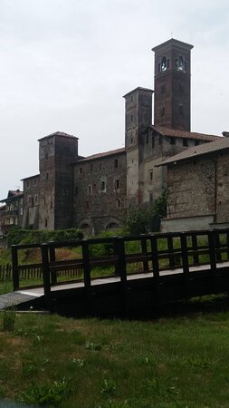 The historical site of Lenta Castle in Lenta