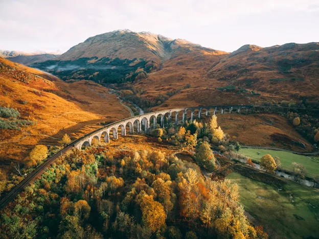 Una panoramica del viadotto Glenfinnan