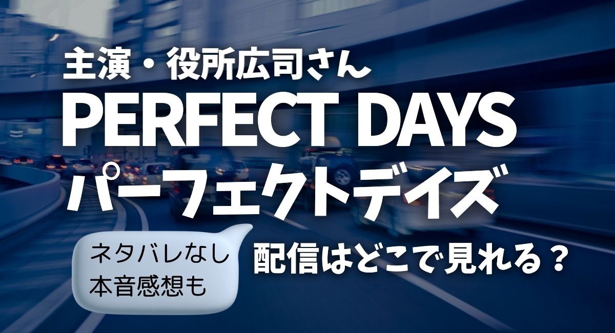 Perfect Daysパーフェクトデイズ