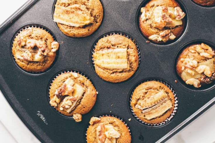 Banana nut muffins recipe - Dr. Axe