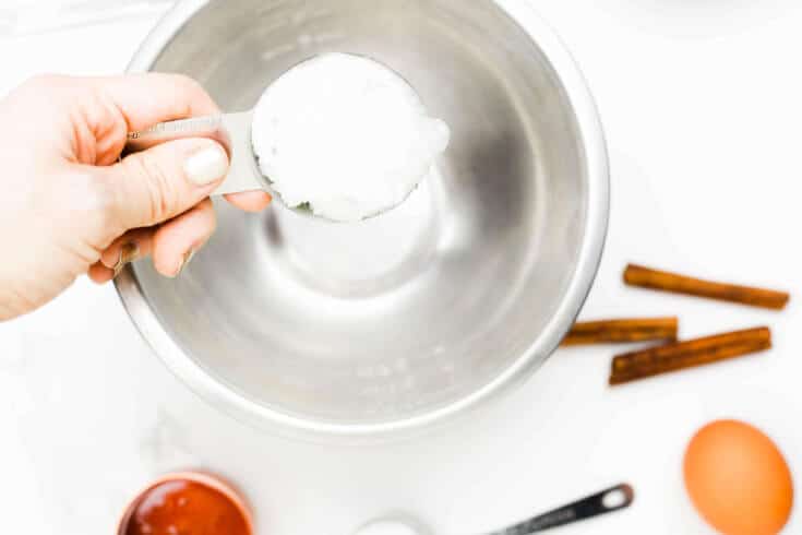 Gluten-free coffee cake step 1 - Dr. Axe