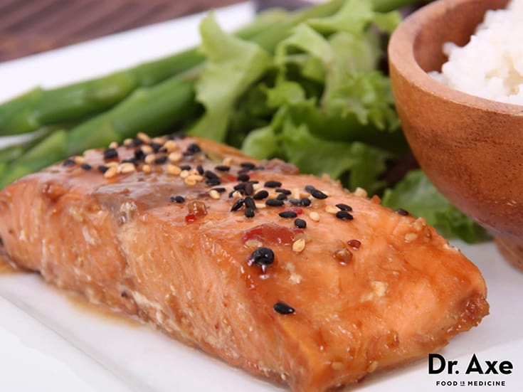 Teriyaki baked salmon - Dr. Axe