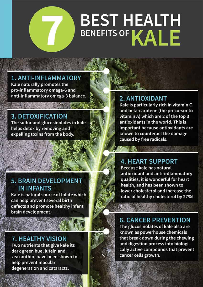 Health benefits of kale - Dr. Axe