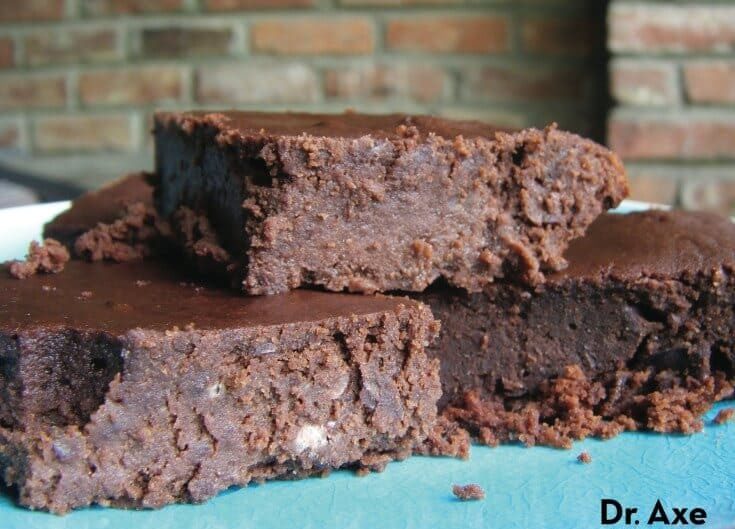 Black Bean Brownies, Dr. Axe Recipes 