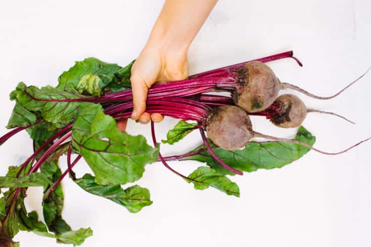 Roasted beet salad step 1 - Dr. Axe