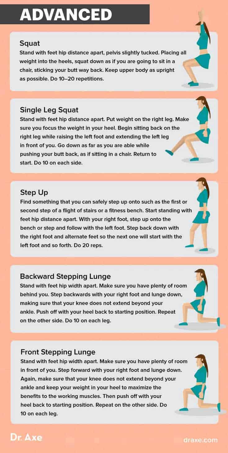 Knee strengthening exercises - Dr. Axe