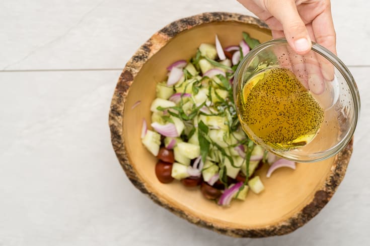 Cucumber salad recipe step 6 - Dr. Axe