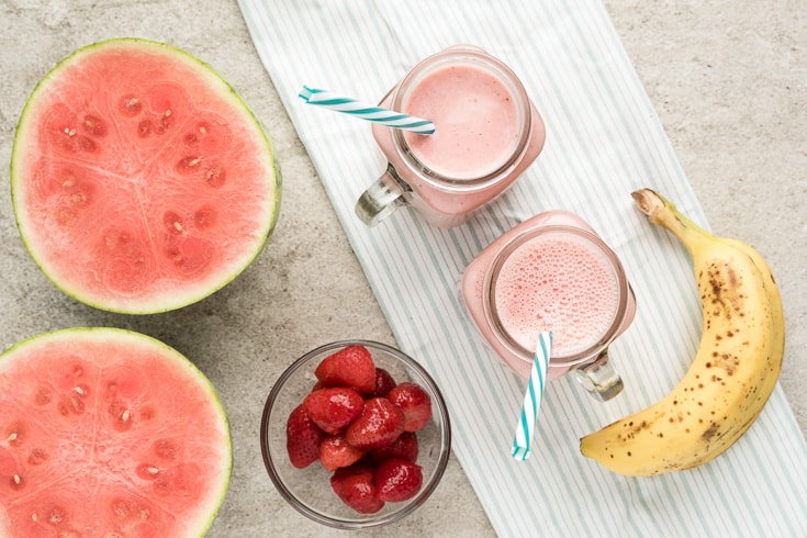 Watermelon smoothie recipe - Dr. Axe