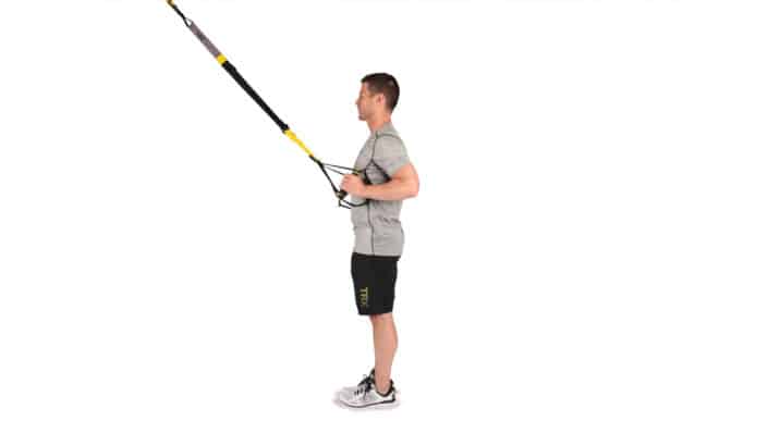 TRX exercise stepback lunge - Dr. Axe