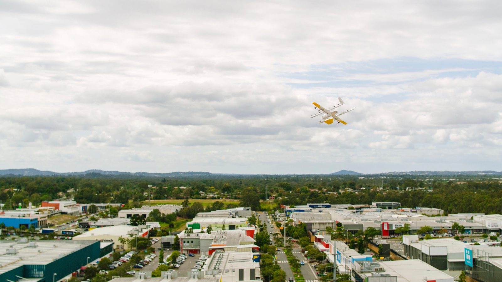 Wing drone deliveries