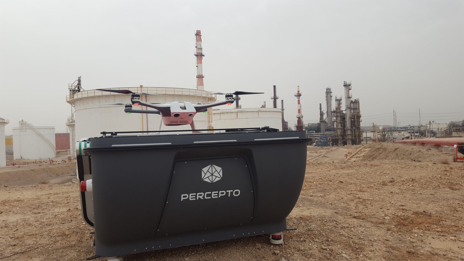 Percepto automated drones