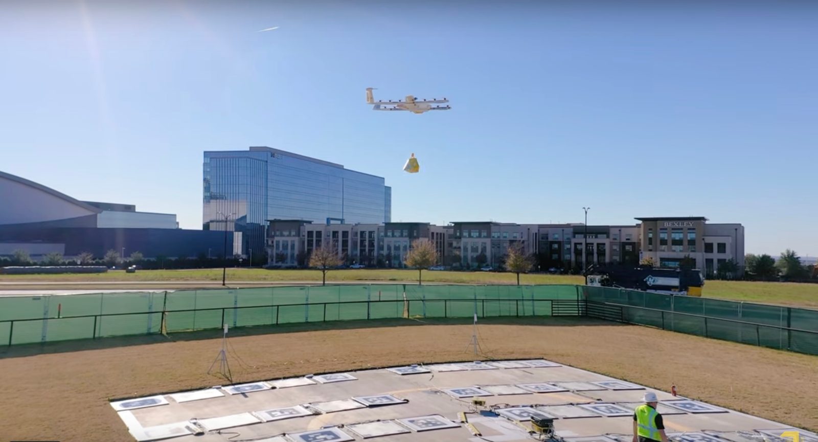 wing drone delivery