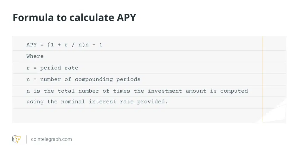 Calculate APY