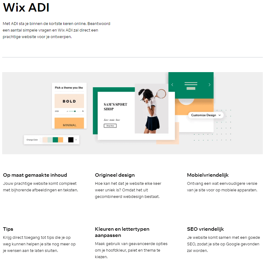 Wix ADI set up questions