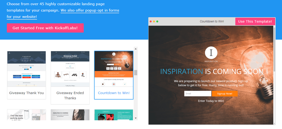 kickofflabs-templates