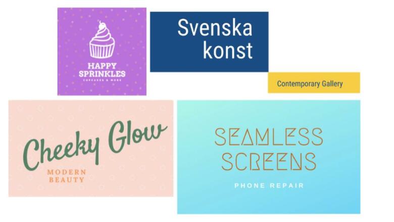 Canva Logo Maker logos