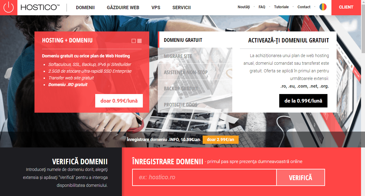 Recenzie găzduire web Hostico