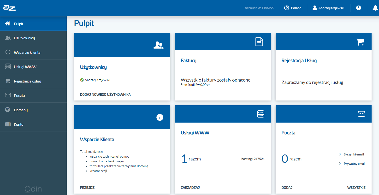 panel klienta az.pl