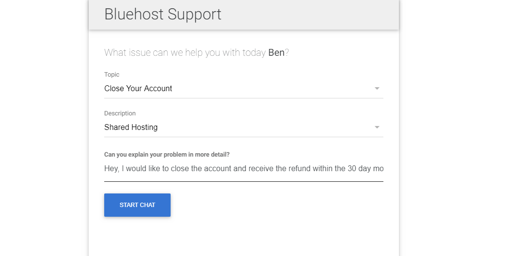 How to Cancel Your Account with Bluehost and Get a Refund-image3