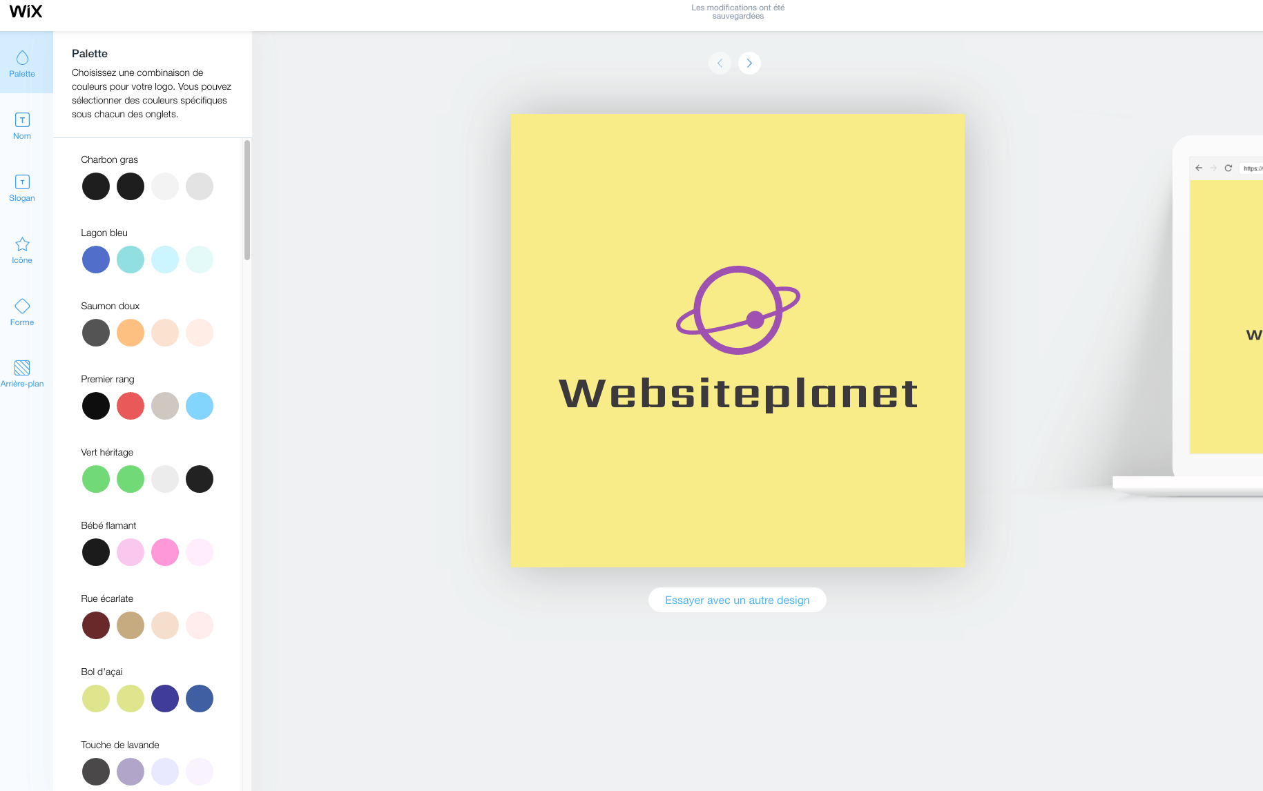 wixlogo palette FR