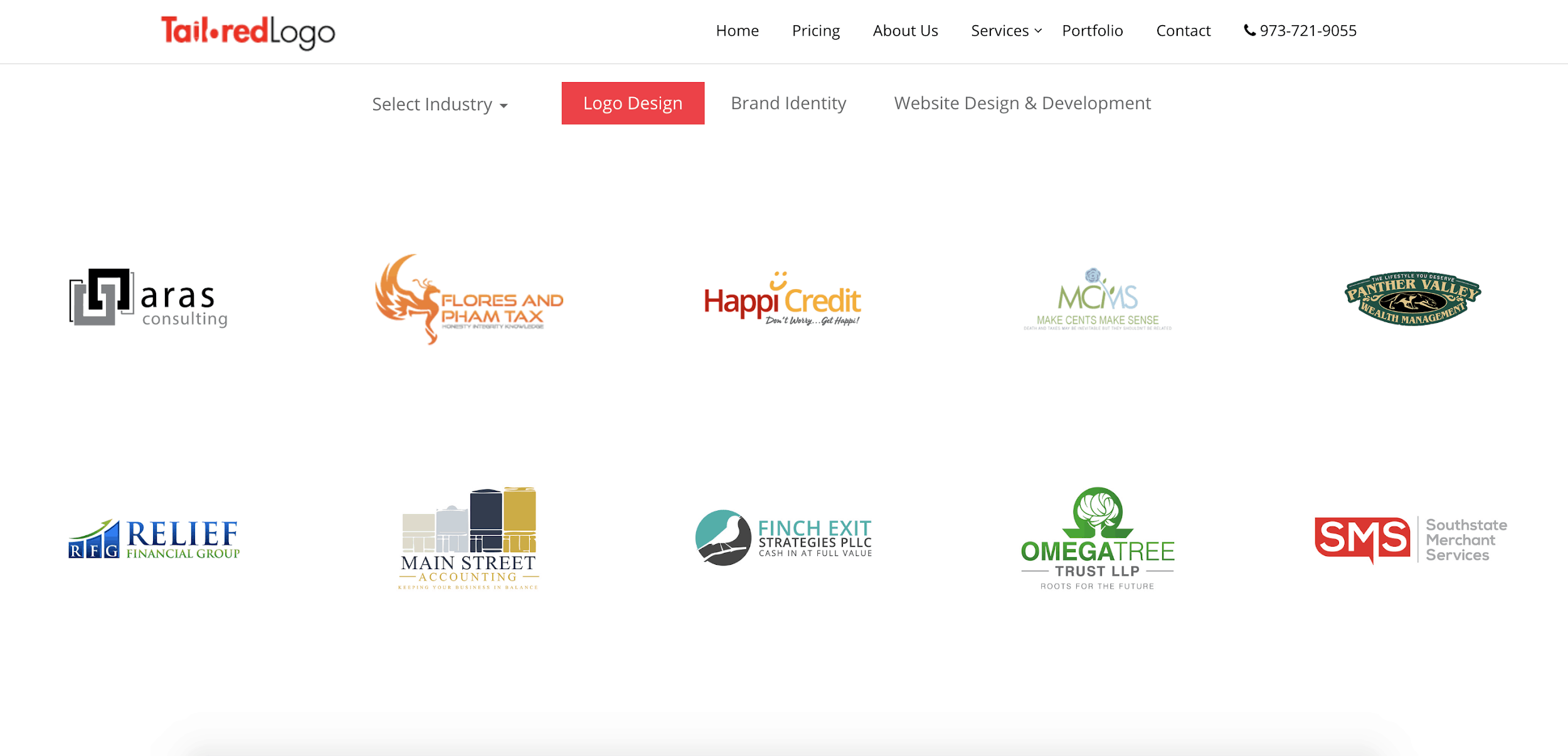 Tailored Logo screenshot - Logo portfolio