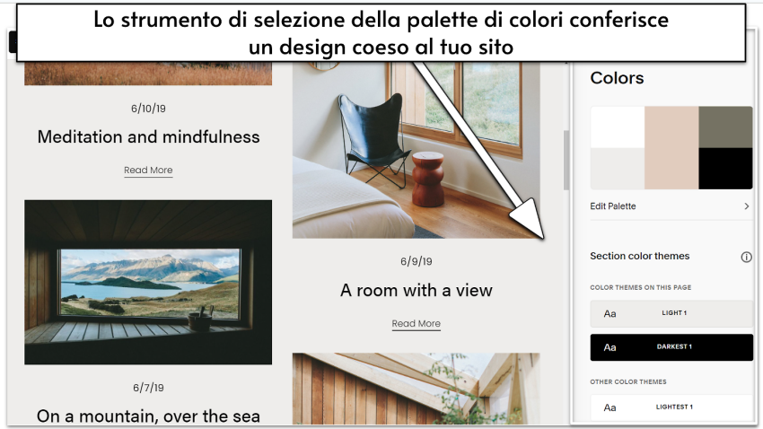 Squarespace Color Paletter Picker