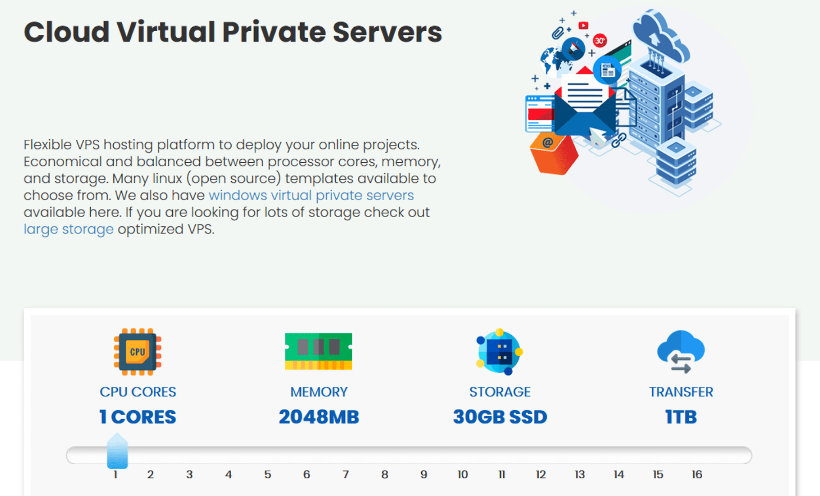 InterServer - VPS hosting by the slice