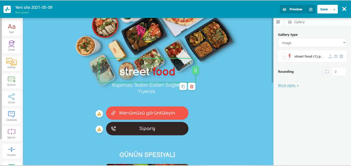 Sendpulse landing page oluşturma