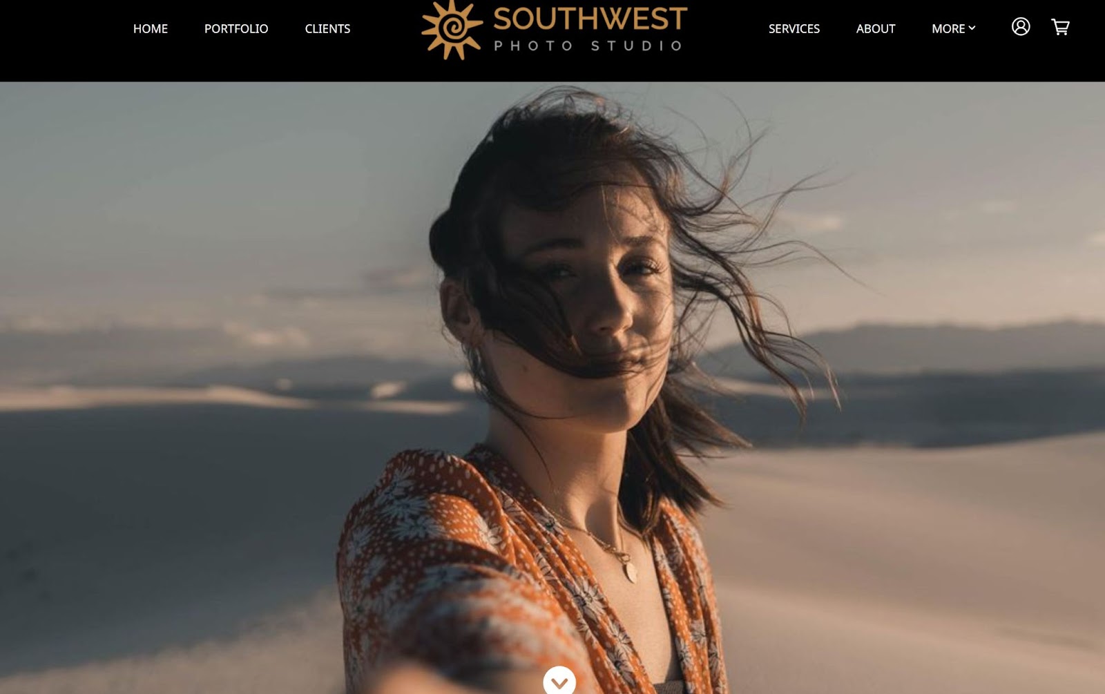 Zenfolio Southwest template