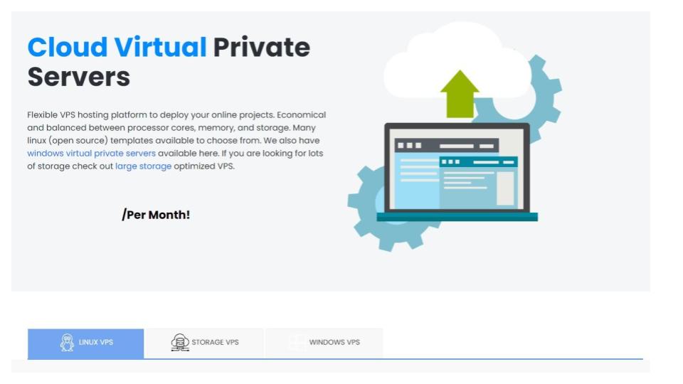 Low-Cost Month-by-Month VPS Plans + Various Platform Options