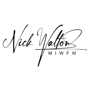 logo by Abul Kalam Azad - classic calligraphy logo of the name Nick Walton