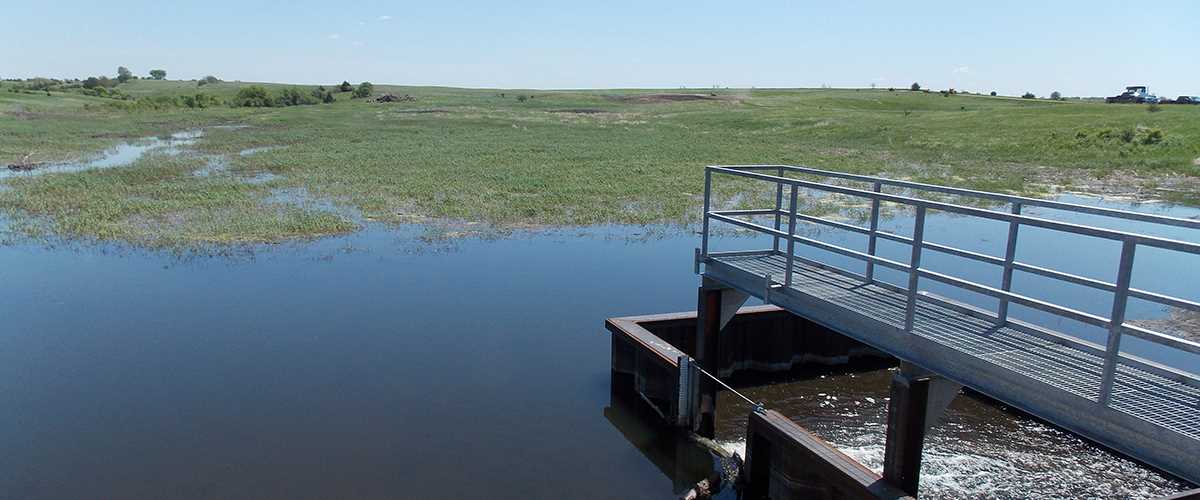 Image for Restored wetlands improve popular Iowa lakes