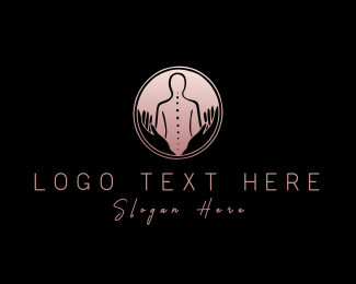 Body Chiropractor Therapy logo design