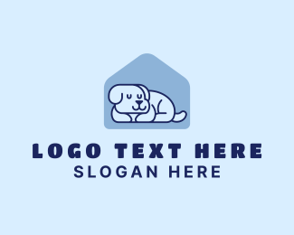 Sleeping Dog Pet Shelter logo design